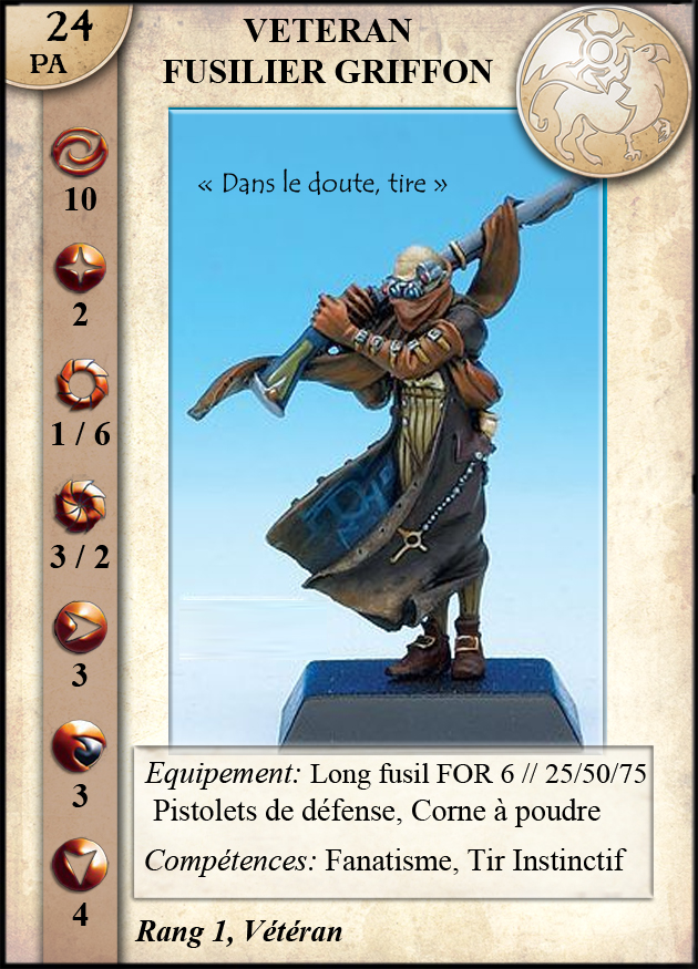 Fusilier Vétéran du Griffon